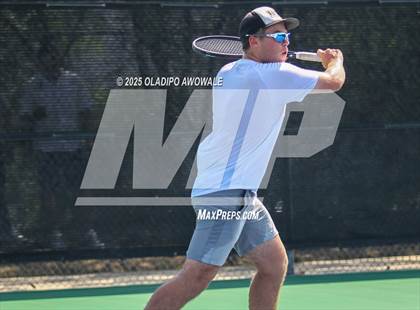 Thumbnail 3 in UIL 3A Boys Tennis (Semifinals) photogallery.