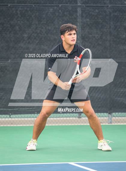 Thumbnail 1 in UIL 3A Boys Tennis (Semifinals) photogallery.