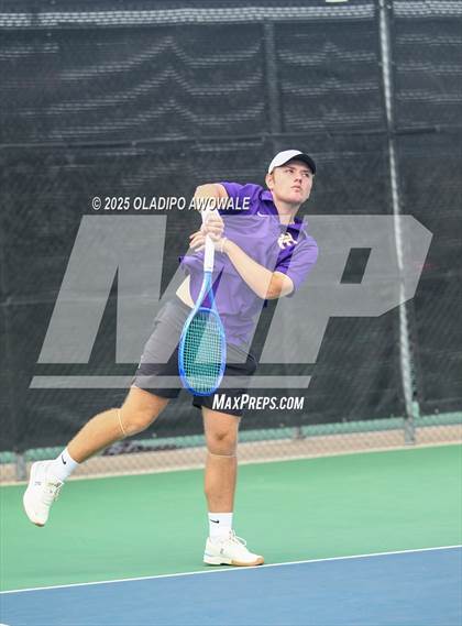 Thumbnail 1 in UIL 3A Boys Tennis (Semifinals) photogallery.