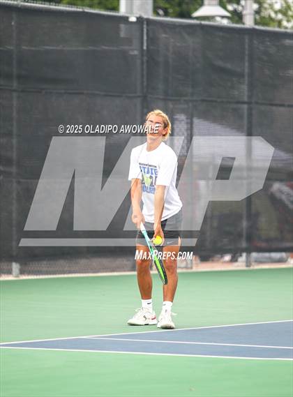 Thumbnail 3 in UIL 3A Boys Tennis (Semifinals) photogallery.