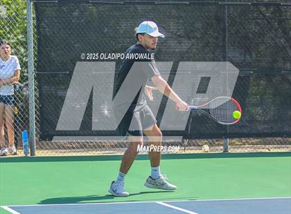 Thumbnail 1 in UIL 3A Boys Tennis (Semifinals) photogallery.