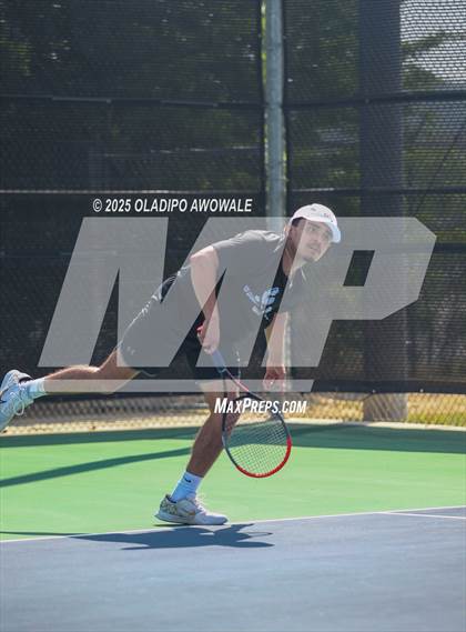 Thumbnail 1 in UIL 3A Boys Tennis (Semifinals) photogallery.