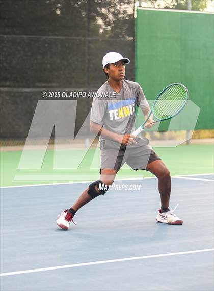 Thumbnail 1 in UIL 3A Boys Tennis (Semifinals) photogallery.