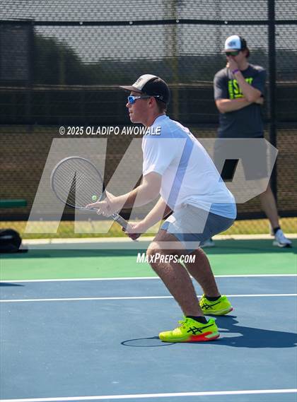 Thumbnail 3 in UIL 3A Boys Tennis (Semifinals) photogallery.