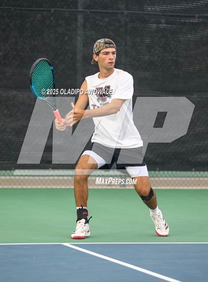 Thumbnail 3 in UIL 3A Boys Tennis (Semifinals) photogallery.