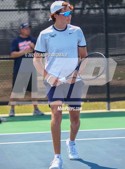 Thumbnail 1 in UIL 3A Boys Tennis (Semifinals) photogallery.