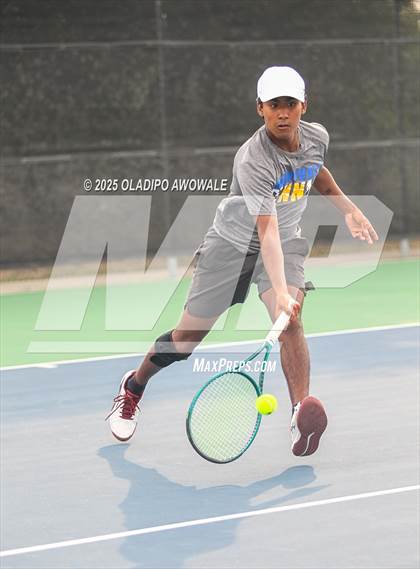 Thumbnail 1 in UIL 3A Boys Tennis (Semifinals) photogallery.