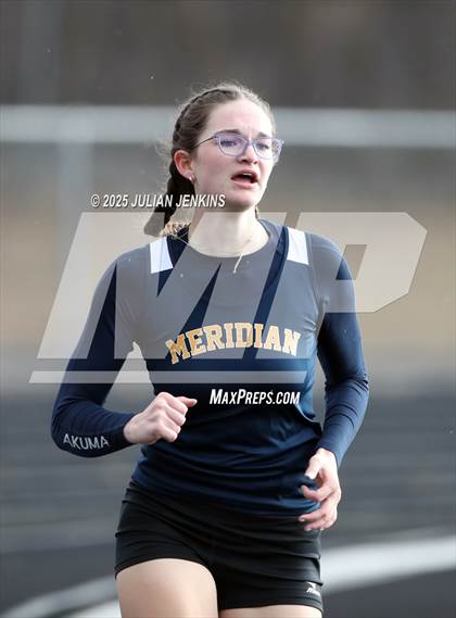 Thumbnail 2 in Capital- Meridian- Eagle Tri-Meet photogallery.
