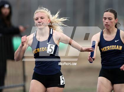 Thumbnail 3 in Capital- Meridian- Eagle Tri-Meet photogallery.