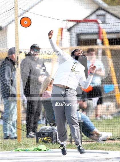 Thumbnail 2 in Capital- Meridian- Eagle Tri-Meet photogallery.