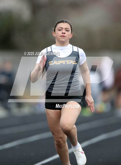 Thumbnail 2 in Capital- Meridian- Eagle Tri-Meet photogallery.
