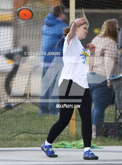Thumbnail 3 in Capital- Meridian- Eagle Tri-Meet photogallery.