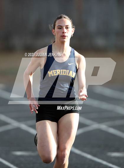 Thumbnail 2 in Capital- Meridian- Eagle Tri-Meet photogallery.