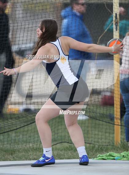 Thumbnail 3 in Capital- Meridian- Eagle Tri-Meet photogallery.
