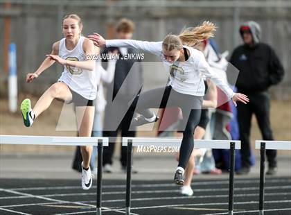 Thumbnail 2 in Capital- Meridian- Eagle Tri-Meet photogallery.