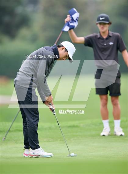 Thumbnail 1 in CIF State Boys Golf Championship photogallery.