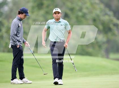 Thumbnail 1 in CIF State Boys Golf Championship photogallery.