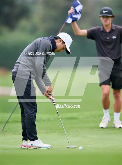 Thumbnail 2 in CIF State Boys Golf Championship photogallery.