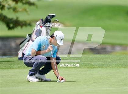 Thumbnail 2 in CIF State Boys Golf Championship photogallery.