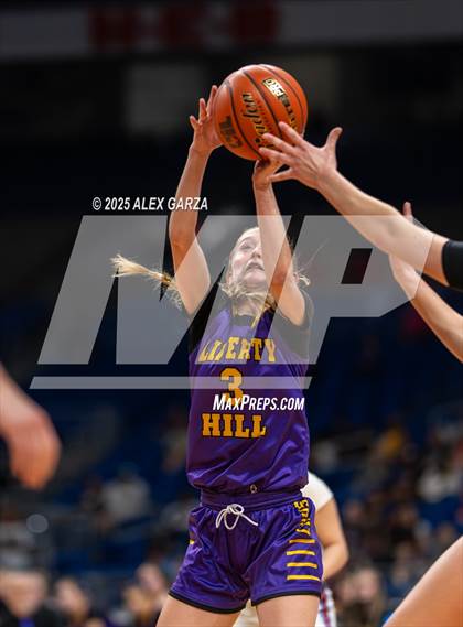 Thumbnail 3 in Liberty Hill vs. Monterey (UIL 5A Basketball Division II Final) photogallery.