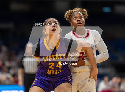 Thumbnail 2 in Liberty Hill vs. Monterey (UIL 5A Basketball Division II Final) photogallery.