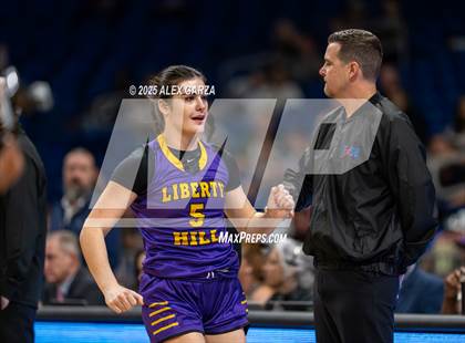Thumbnail 1 in Liberty Hill vs. Monterey (UIL 5A Basketball Division II Final) photogallery.