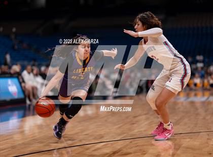 Thumbnail 1 in Liberty Hill vs. Monterey (UIL 5A Basketball Division II Final) photogallery.
