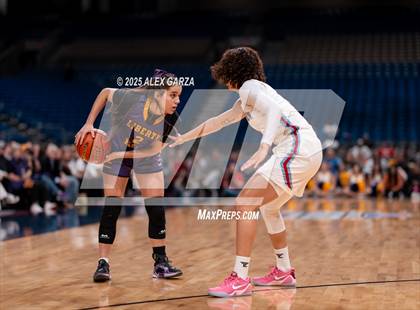 Thumbnail 3 in Liberty Hill vs. Monterey (UIL 5A Basketball Division II Final) photogallery.