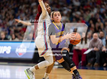 Thumbnail 2 in Liberty Hill vs. Monterey (UIL 5A Basketball Division II Final) photogallery.