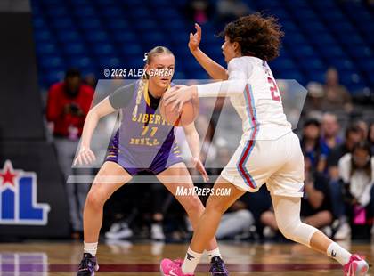 Thumbnail 3 in Liberty Hill vs. Monterey (UIL 5A Basketball Division II Final) photogallery.