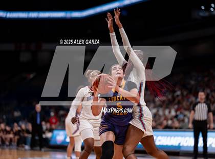 Thumbnail 2 in Liberty Hill vs. Monterey (UIL 5A Basketball Division II Final) photogallery.