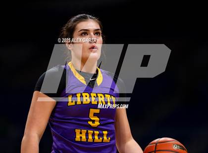 Thumbnail 3 in Liberty Hill vs. Monterey (UIL 5A Basketball Division II Final) photogallery.