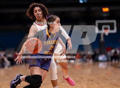 Thumbnail 1 in Liberty Hill vs. Monterey (UIL 5A Basketball Division II Final) photogallery.
