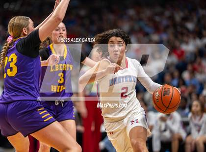 Thumbnail 3 in Liberty Hill vs. Monterey (UIL 5A Basketball Division II Final) photogallery.