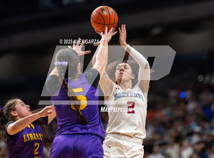 Thumbnail 2 in Liberty Hill vs. Monterey (UIL 5A Basketball Division II Final) photogallery.