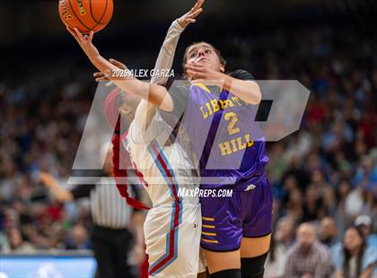Thumbnail 3 in Liberty Hill vs. Monterey (UIL 5A Basketball Division II Final) photogallery.
