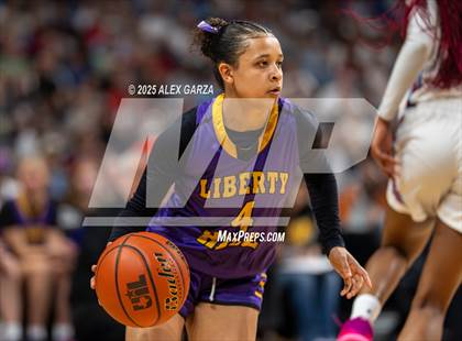 Thumbnail 2 in Liberty Hill vs. Monterey (UIL 5A Basketball Division II Final) photogallery.