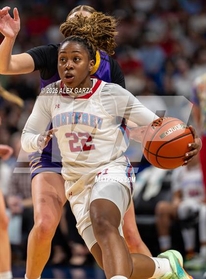 Thumbnail 2 in Liberty Hill vs. Monterey (UIL 5A Basketball Division II Final) photogallery.