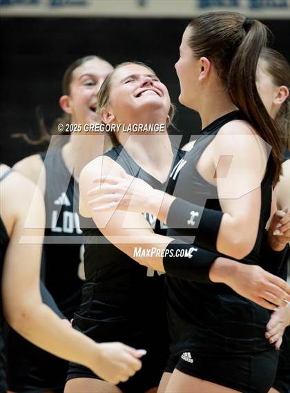 Thumbnail 2 in Liberty vs Lovejoy (UIL 5A Volleyball Regional Final Division 2) photogallery.