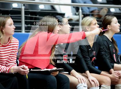 Thumbnail 1 in Liberty vs Lovejoy (UIL 5A D2 Volleyball Region Final) photogallery.