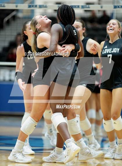 Thumbnail 3 in Liberty vs Lovejoy (UIL 5A D2 Volleyball Region Final) photogallery.