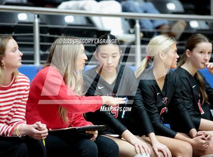 Thumbnail 1 in Liberty vs Lovejoy (UIL 5A D2 Volleyball Region Final) photogallery.