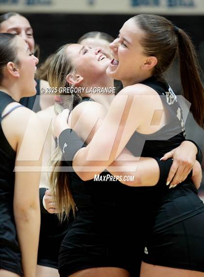 Thumbnail 3 in Liberty vs Lovejoy (UIL 5A D2 Volleyball Region Final) photogallery.