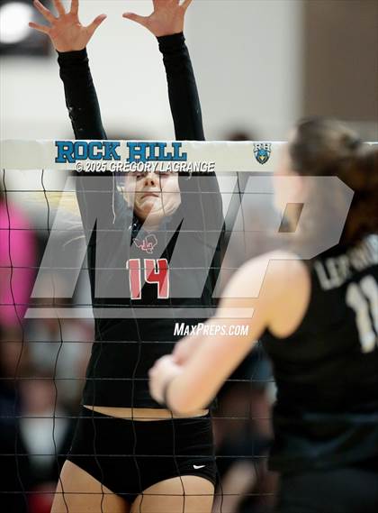 Thumbnail 1 in Liberty vs Lovejoy (UIL 5A Volleyball Regional Final Division 2) photogallery.
