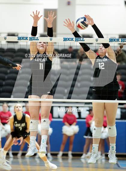 Thumbnail 1 in Liberty vs Lovejoy (UIL 5A D2 Volleyball Region Final) photogallery.