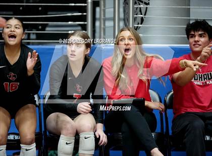 Thumbnail 2 in Liberty vs Lovejoy (UIL 5A D2 Volleyball Region Final) photogallery.