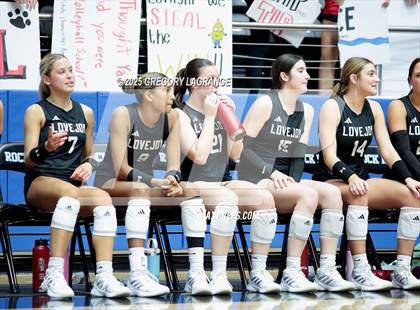 Thumbnail 2 in Liberty vs Lovejoy (UIL 5A Volleyball Regional Final Division 2) photogallery.