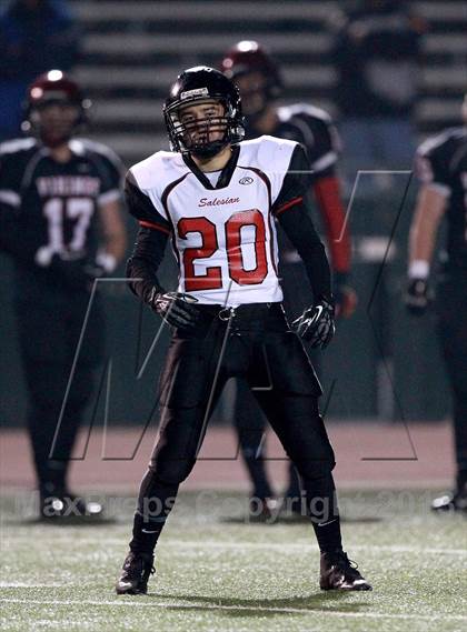 Thumbnail 2 in Valley Christian vs. Salesian (CIF NCS D5 Final) photogallery.