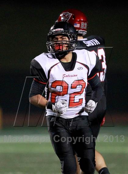 Thumbnail 1 in Valley Christian vs. Salesian (CIF NCS D5 Final) photogallery.