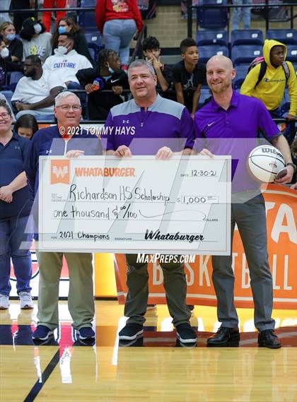 Thumbnail 1 in Richardson vs Duncanville (Whataburger Tournament) photogallery.